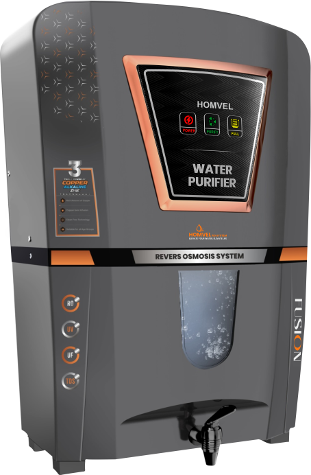 Fusion RO Water Purifier – Grey Edition