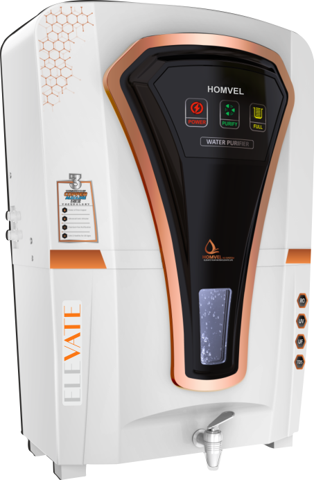 Elevate RO Water Purifier – White Edition