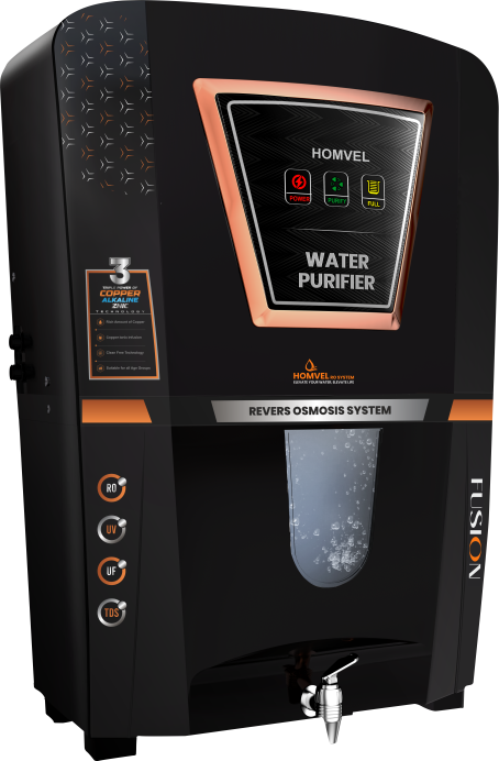Fusion RO Water Purifier – Black Edition